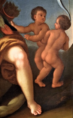 Allégorie de l'Amérique - Atelier de Francesco Trevisani (1656-1746) - Romano Ischia